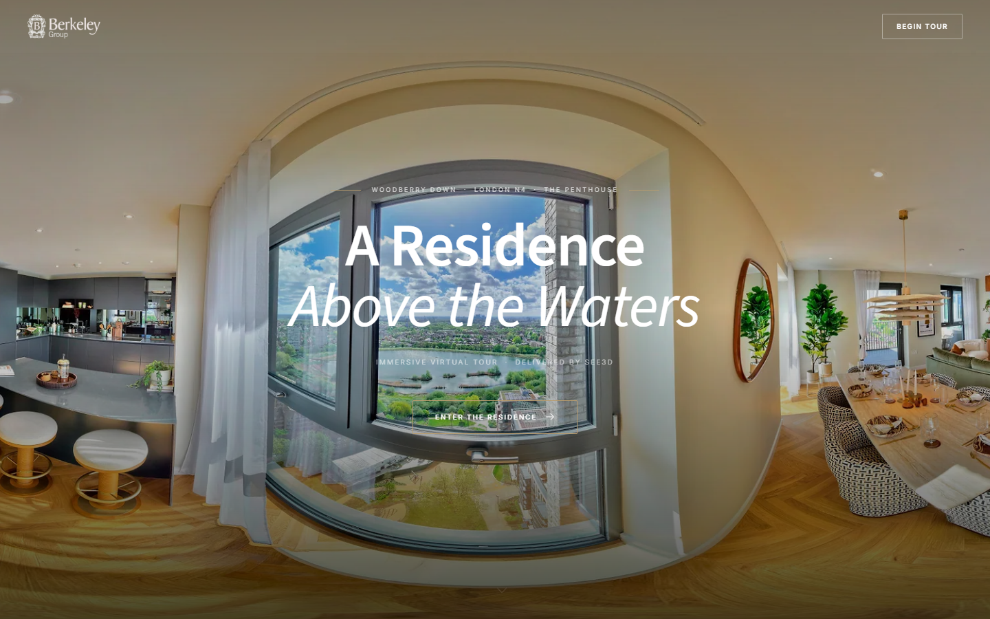See3D branded landing page — Woodberry Down